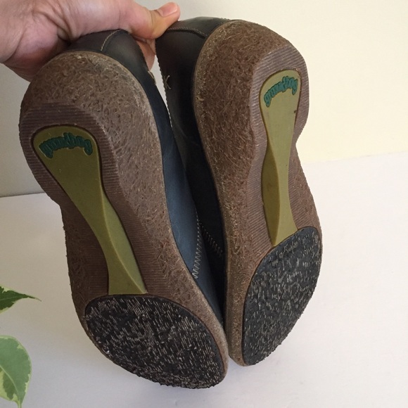 Groundhog dark blue leather shoes - Picture 5 of 10